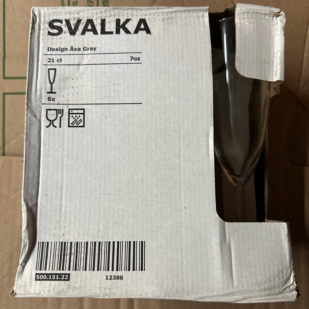 SVALKA Glass Set